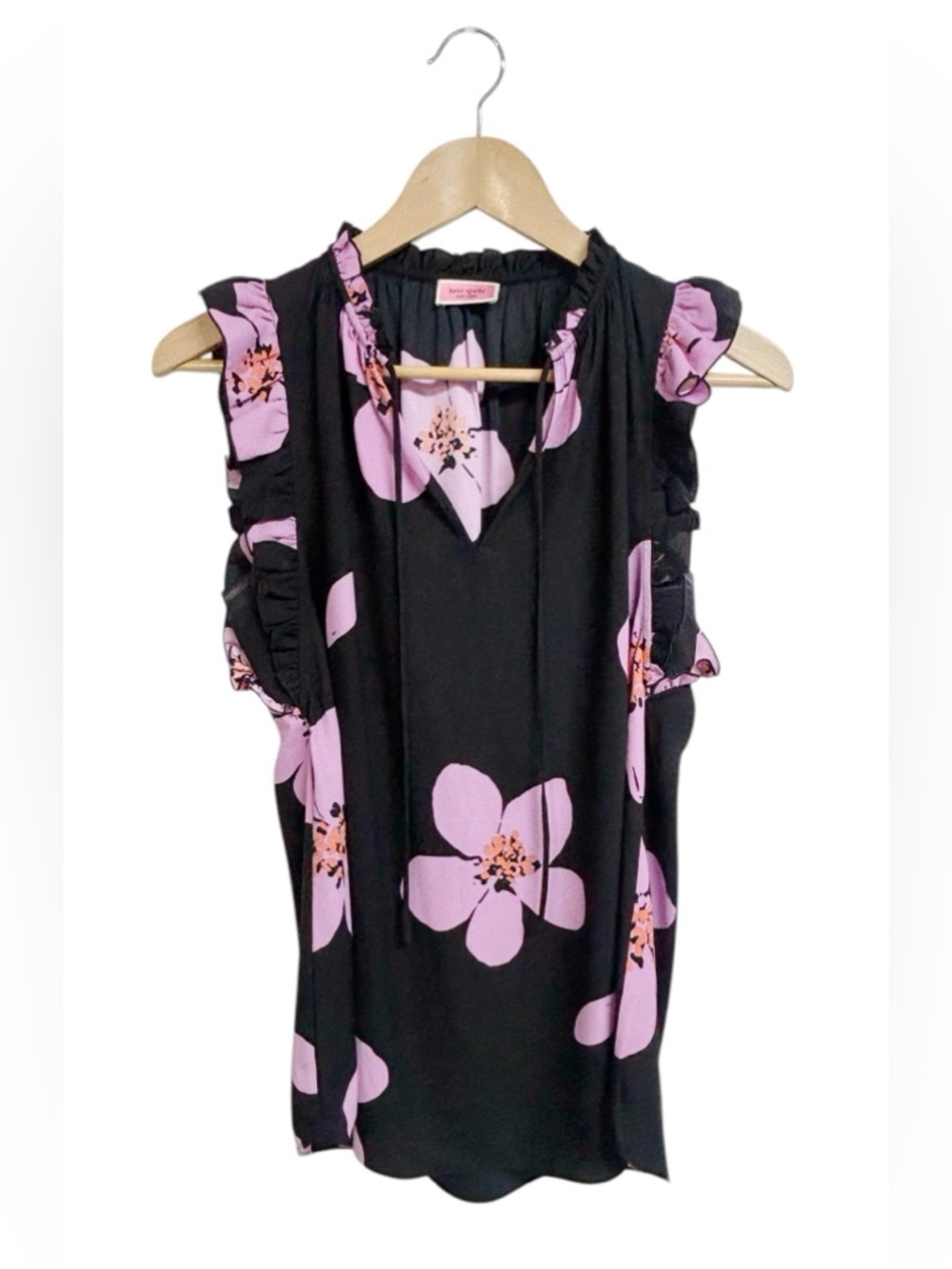 Kate Spade Blouse in Grand Flora Print Size Small - Picture 2 of 8